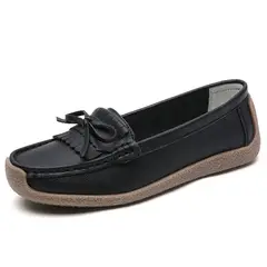 BLWOENS - Zapatillas con plataforma y punta cuadrada para Mujer - Negro