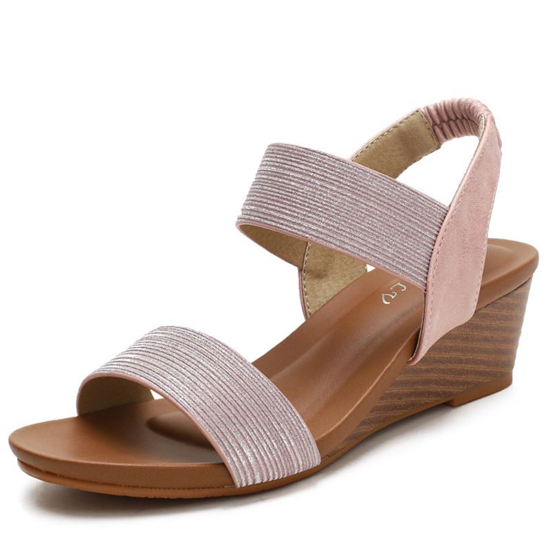 BLWOENS - Sandalias Mujer - Rosa