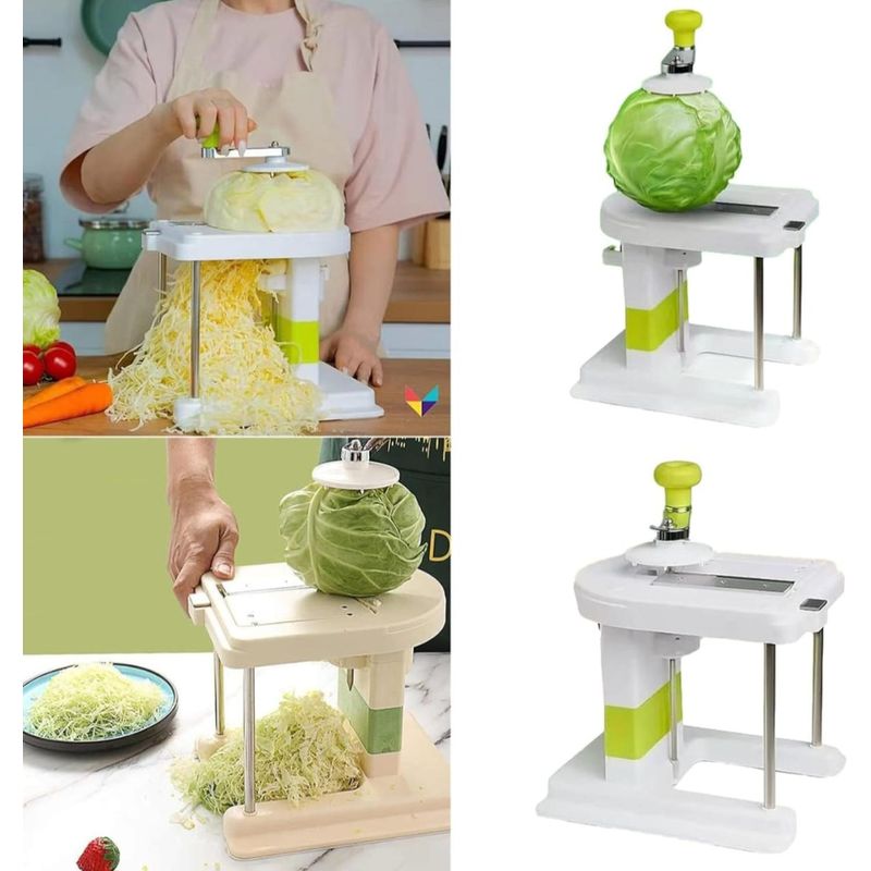 GENERICO - Rallador De Repollo Manual Maquina Cortadora