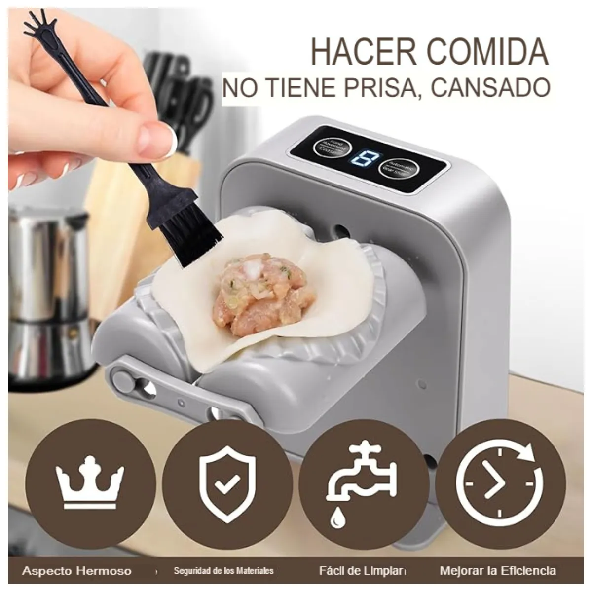 GENERICO - Máquina Eléctrica Fabricadora de Empanadas