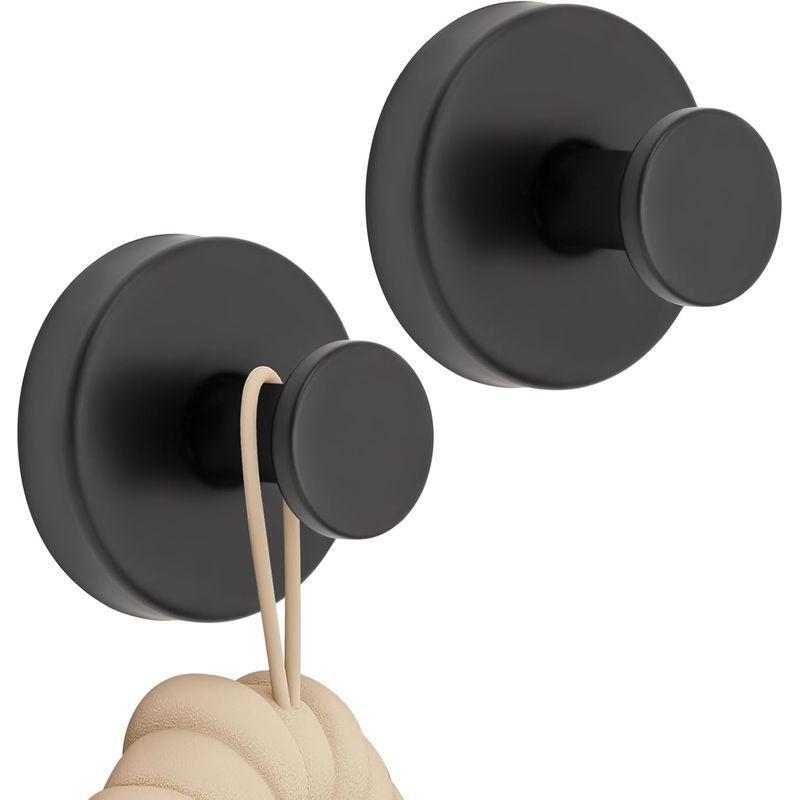 KUANGYE - 2 Ganchos Colgador Perchero  De Pared Para Toallas Ropa