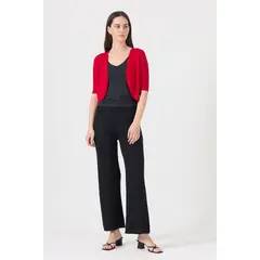 PRIVILEGE - Tapado tejido rojo