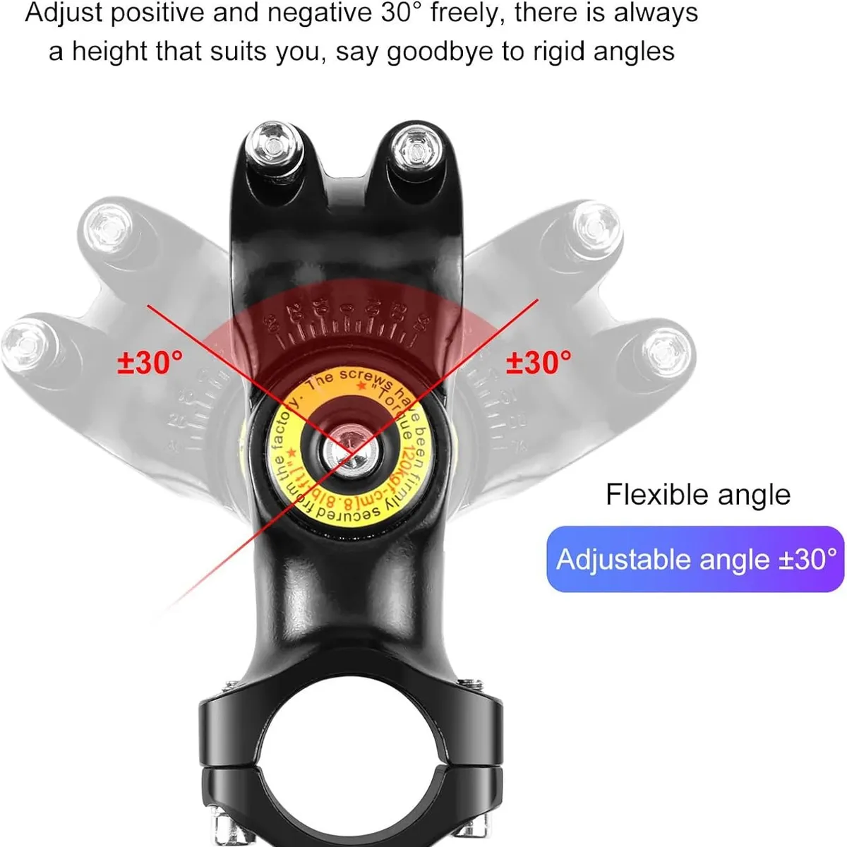 KUANGYE - Soporte Camara Manillar Moto Bicicleta Para Insta360 Gopro