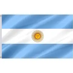 GENERICO - Bandera De Argentina 90150cm