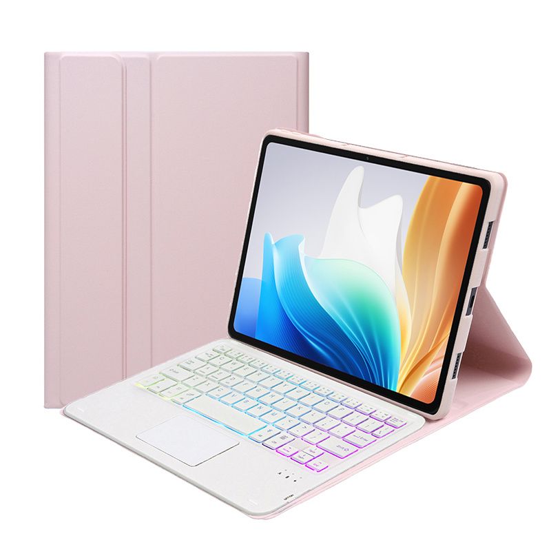 OPPO - Tablet Pad Air 2 6+128 11.4" WIFI - Plata con Rosado luminsos teclado