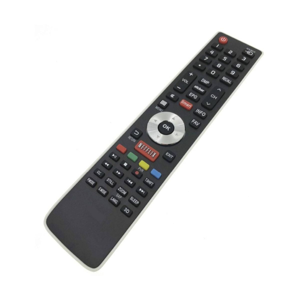 DBLUE - CONTROL REMOTO UNIVERSAL PARA TV HISENSE NEGRO DBLUE