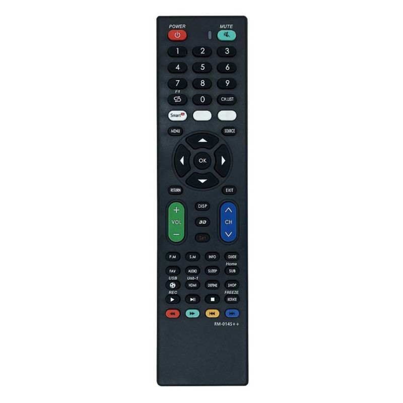 TECNOLAB - CONTROL REMOTO PARA TV UNIVERSAL DC 3V TECNOLAB
