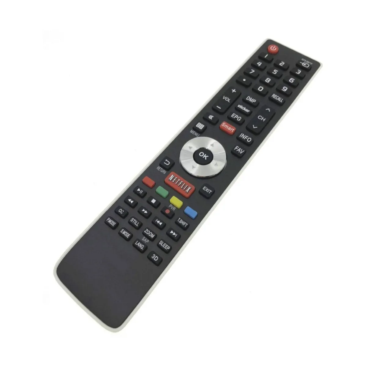 DBLUE - CONTROL REMOTO UNIVERSAL PARA TV HISENSE NEGRO DBLUE