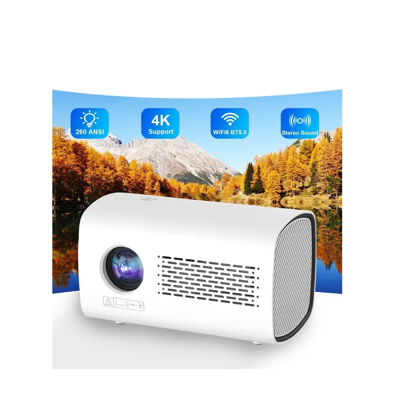 CASTLEN - Proyector T100 260 ANSI 720P USB HDMI WIFI
