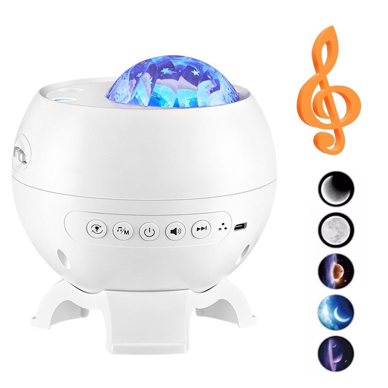 KUANGYE - Proyector Luces Nocturnas Aurora Boreal Con Música