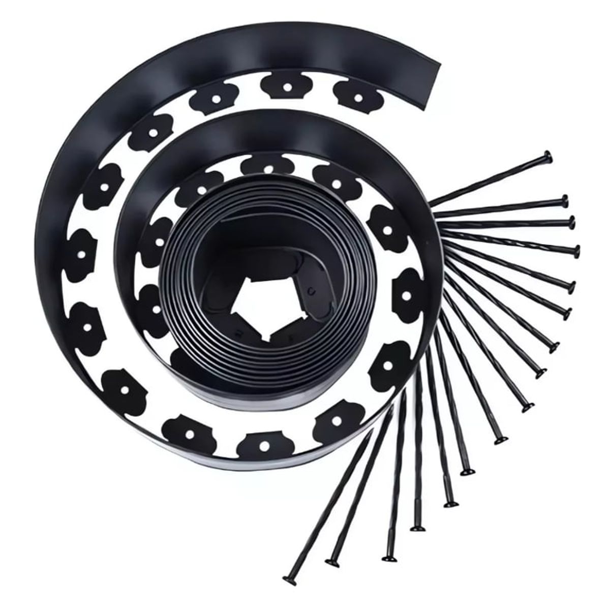 GENERICO - Separador Jardín Limitador De Césped Burlete 5cm X 6m