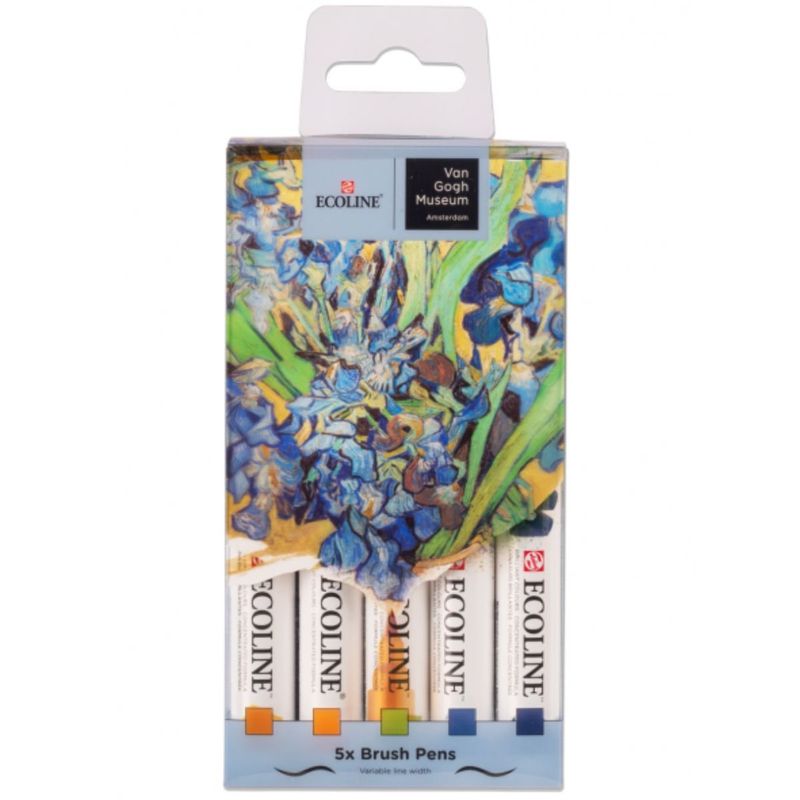VAN GOGH - Set 5 Marcadores Acuarela Ecoline Van Gogh Museum
