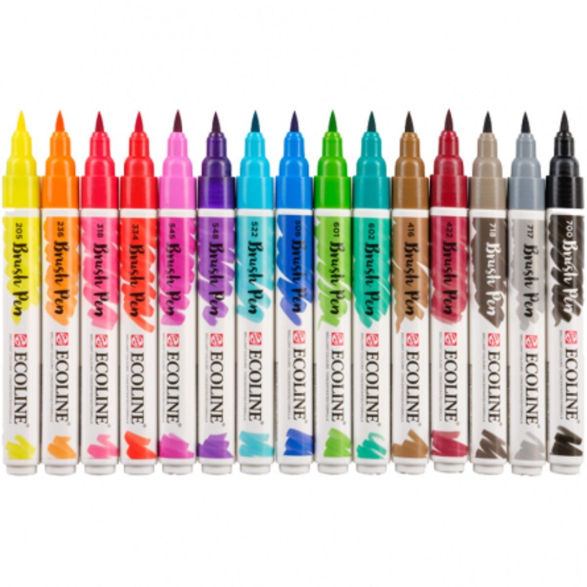 Royal Talens - Set 15 Marcadores Acuarela Ecoline