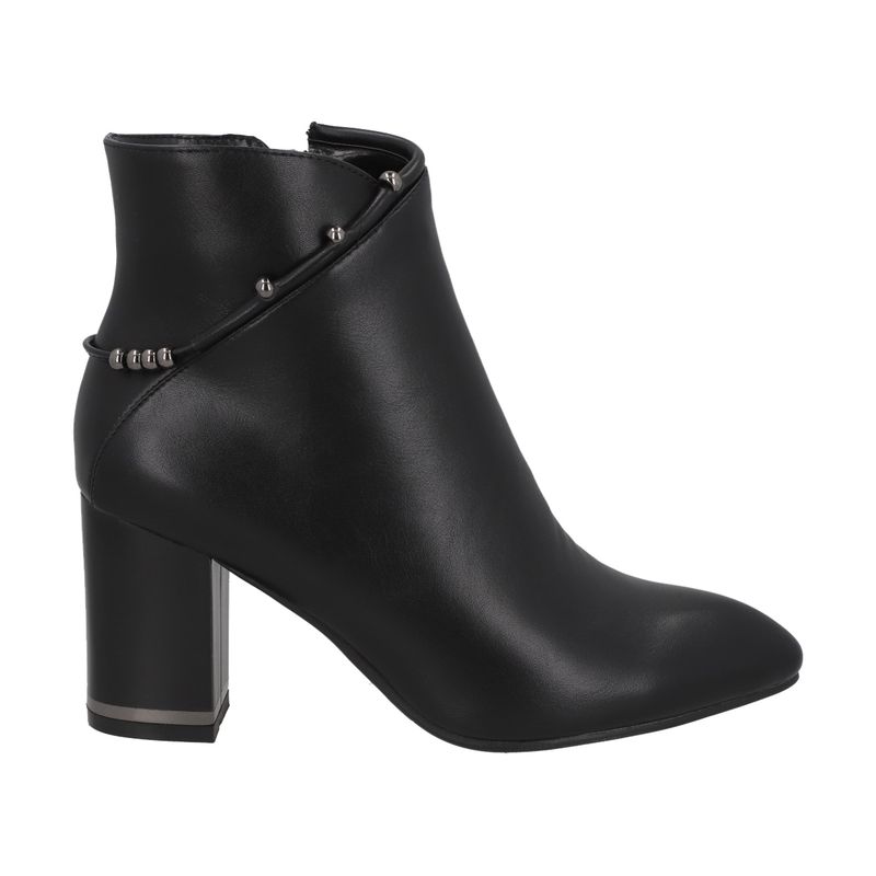 POLICE - Botin Mujer Negro/Plata Tini Police