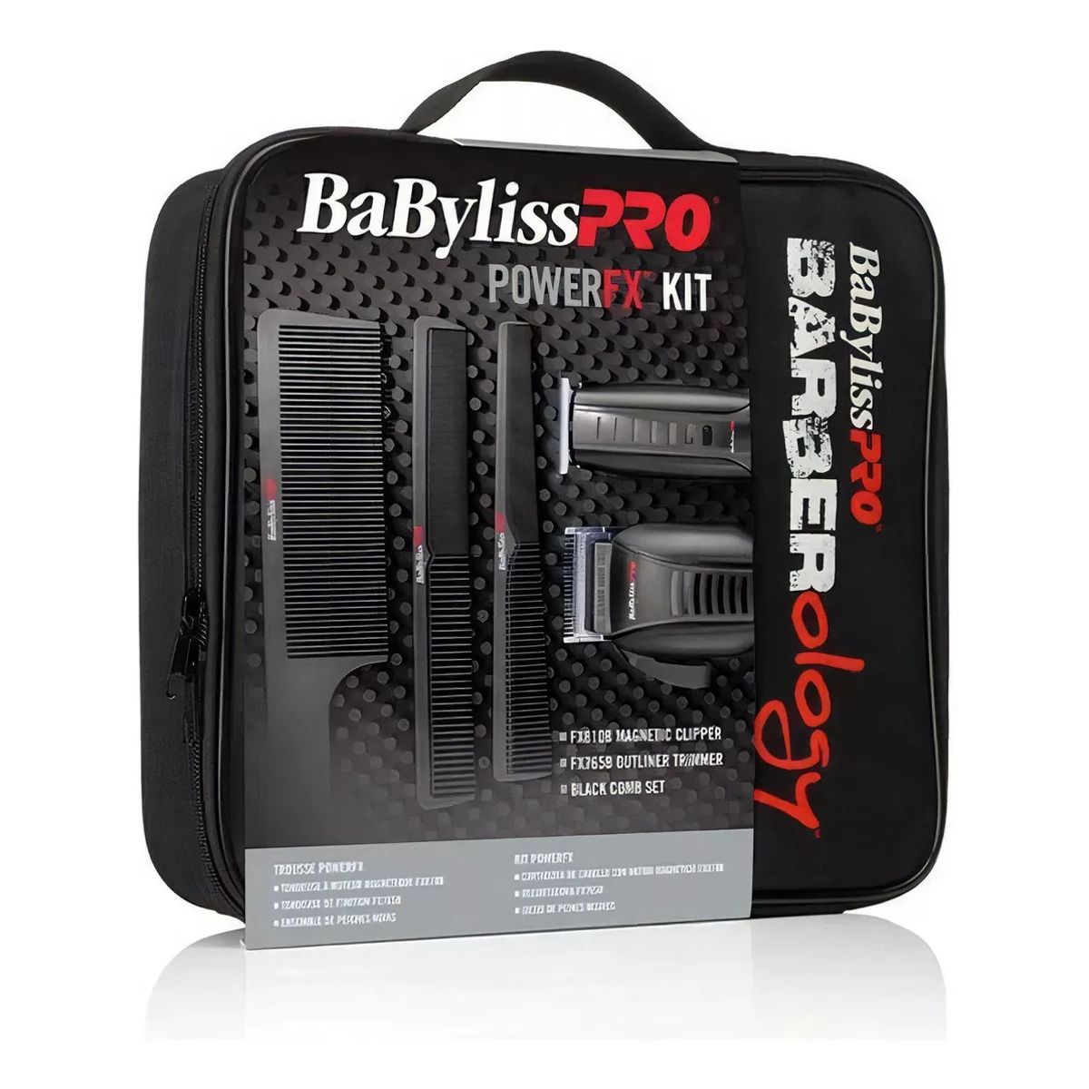 BABYLISS PRO - Máquinas Babyliss Kit Clipper Trimmer Power BCBKUZ