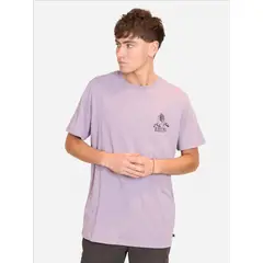 RUSTY - Polera Manga Corta Bruxarias Morado Hombre - Morado