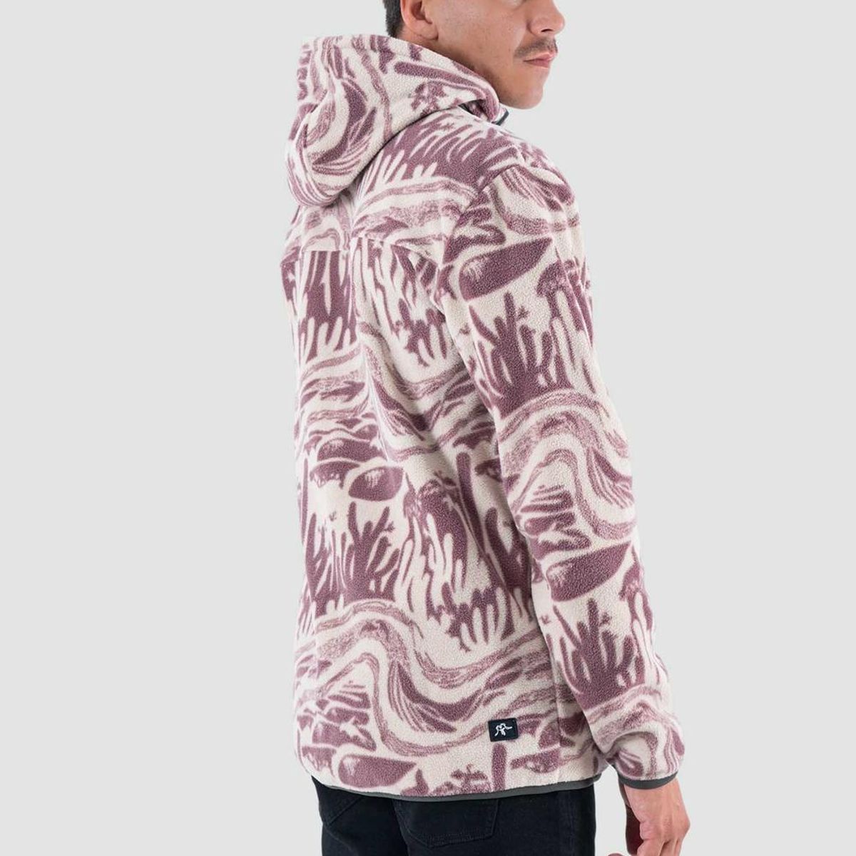 KAYA UNITE - Polar Hombre Hood Morro Rosa