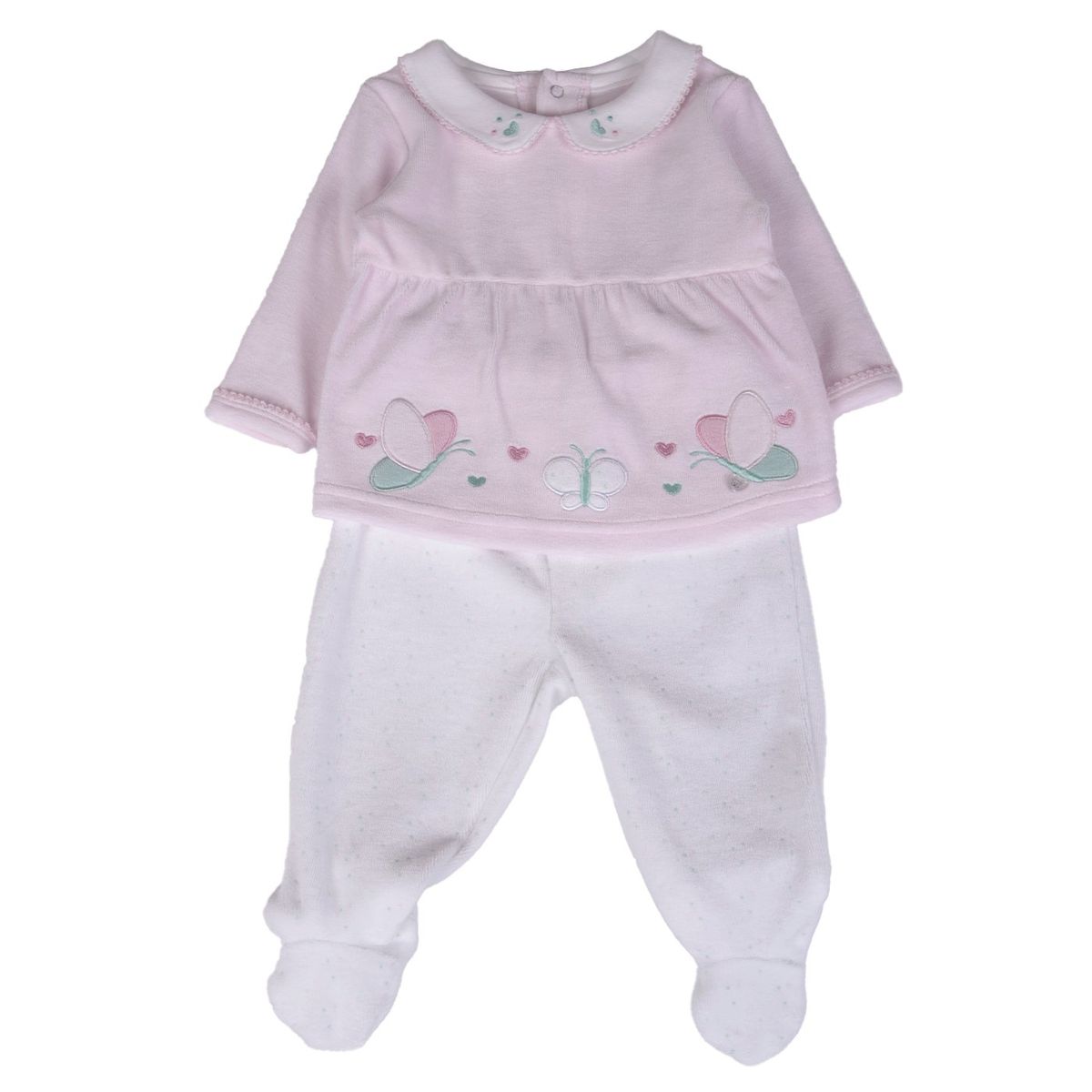 PILLIN - Conjunto Bebe  Rosado Pillin  PVB307-25ROS  - Rosa