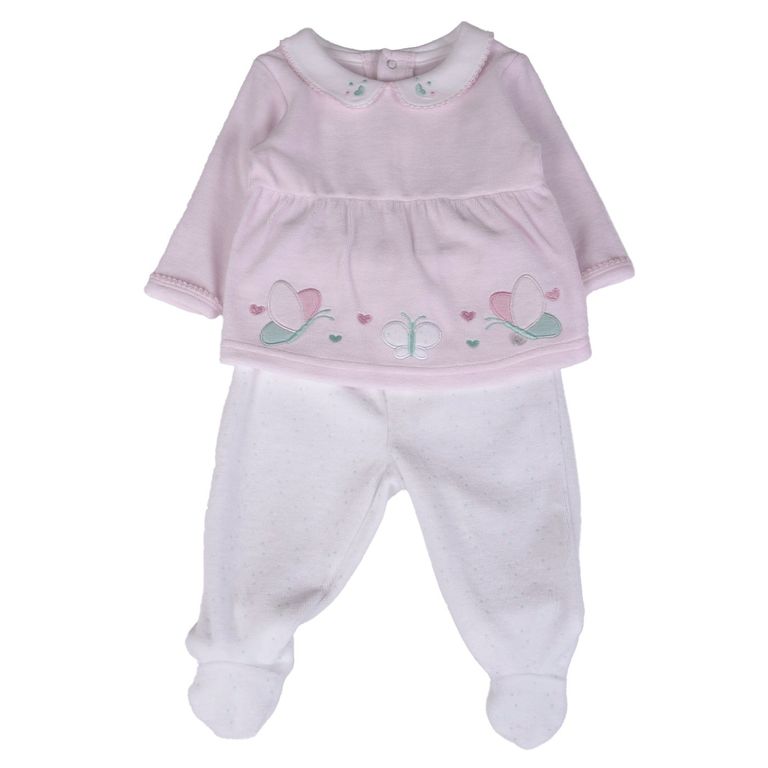 Conjunto Bebe Rosado PVB307-25ROS - Rosa Rosa 0 MESES