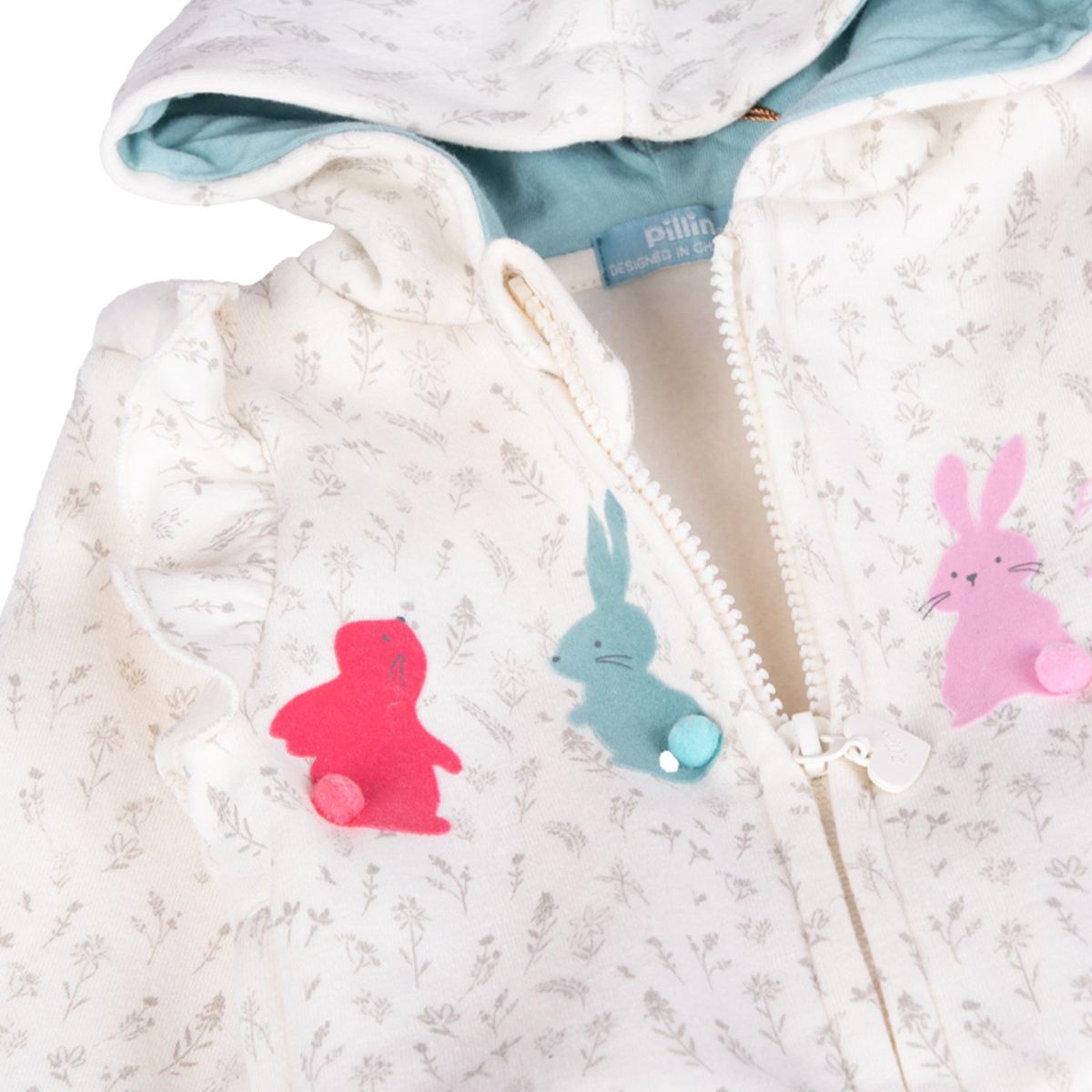 PILLIN - Buzo Bebe  Blanco Pillin ( PVB528-25CRU )