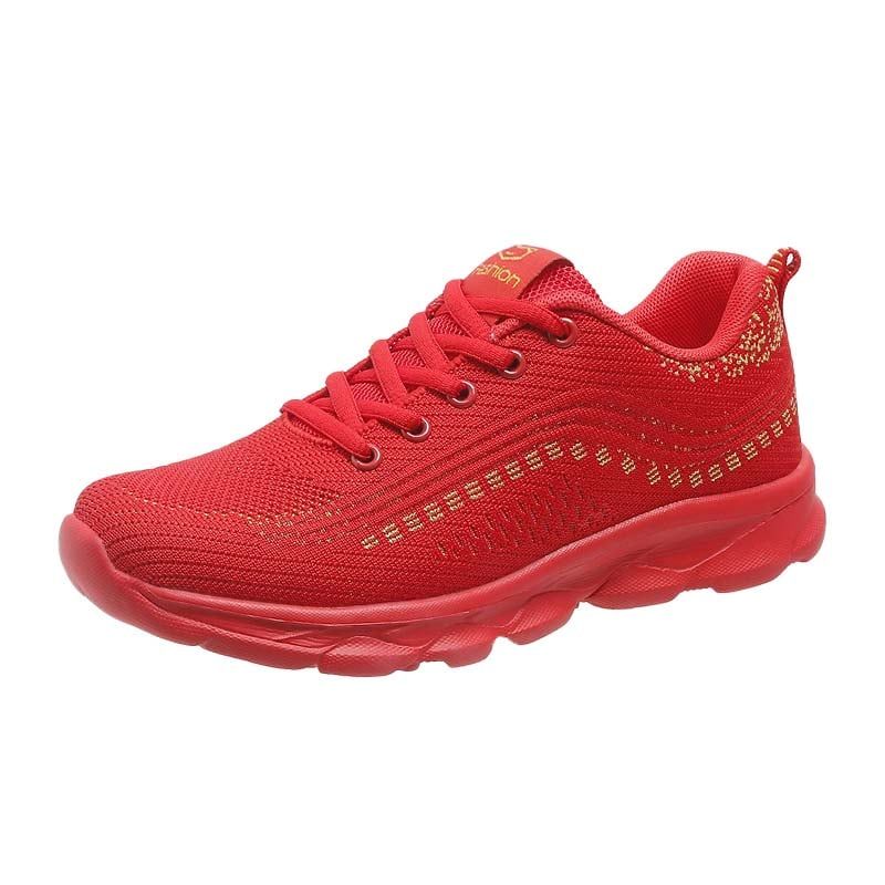 SHANDIAN - Zapatillas Running Mujer Negro