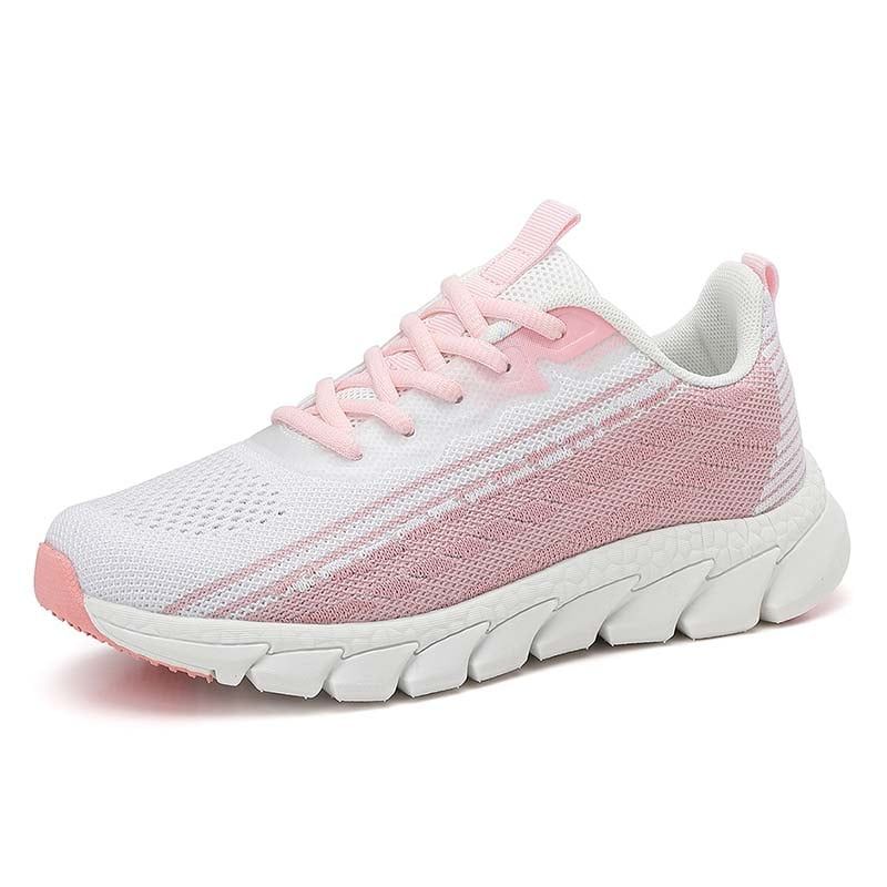 SHANDIAN - Zapatillas Running Mujer Rosa