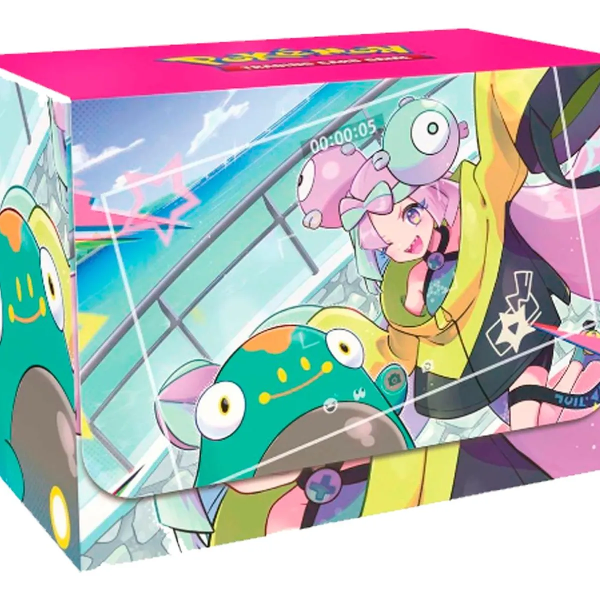 POKEMON - Porta Mazo Iono Premium Moneda Dados