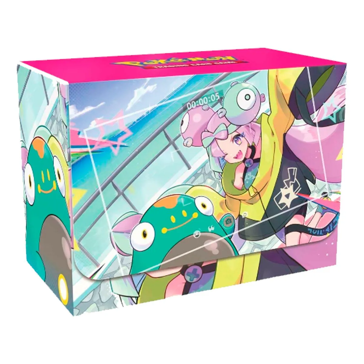 POKEMON - Porta Mazo Iono Premium Moneda Dados