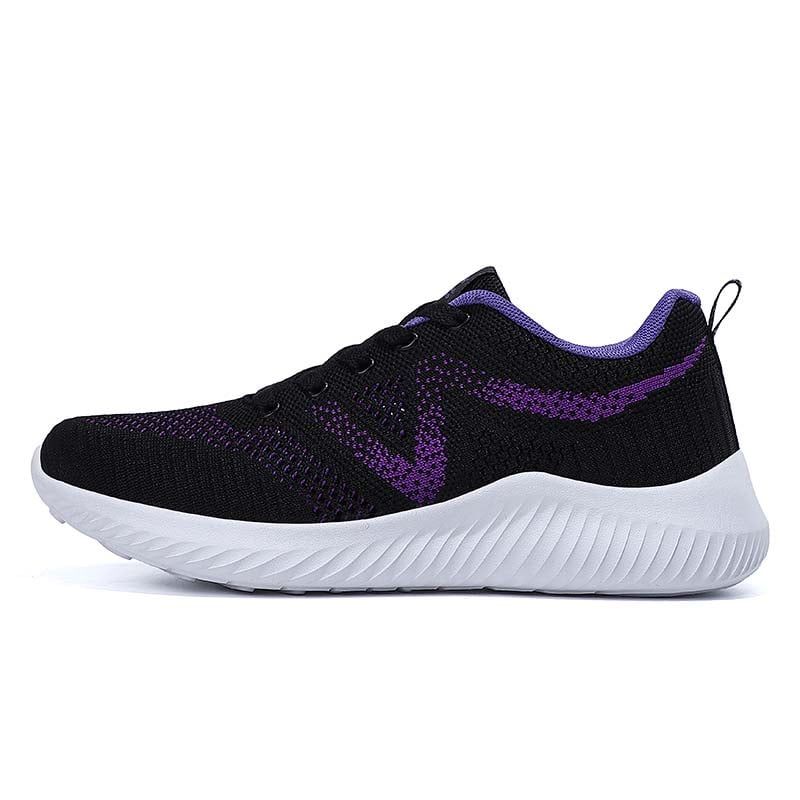 SHANDIAN - Zapatillas Running Mujer Rojo