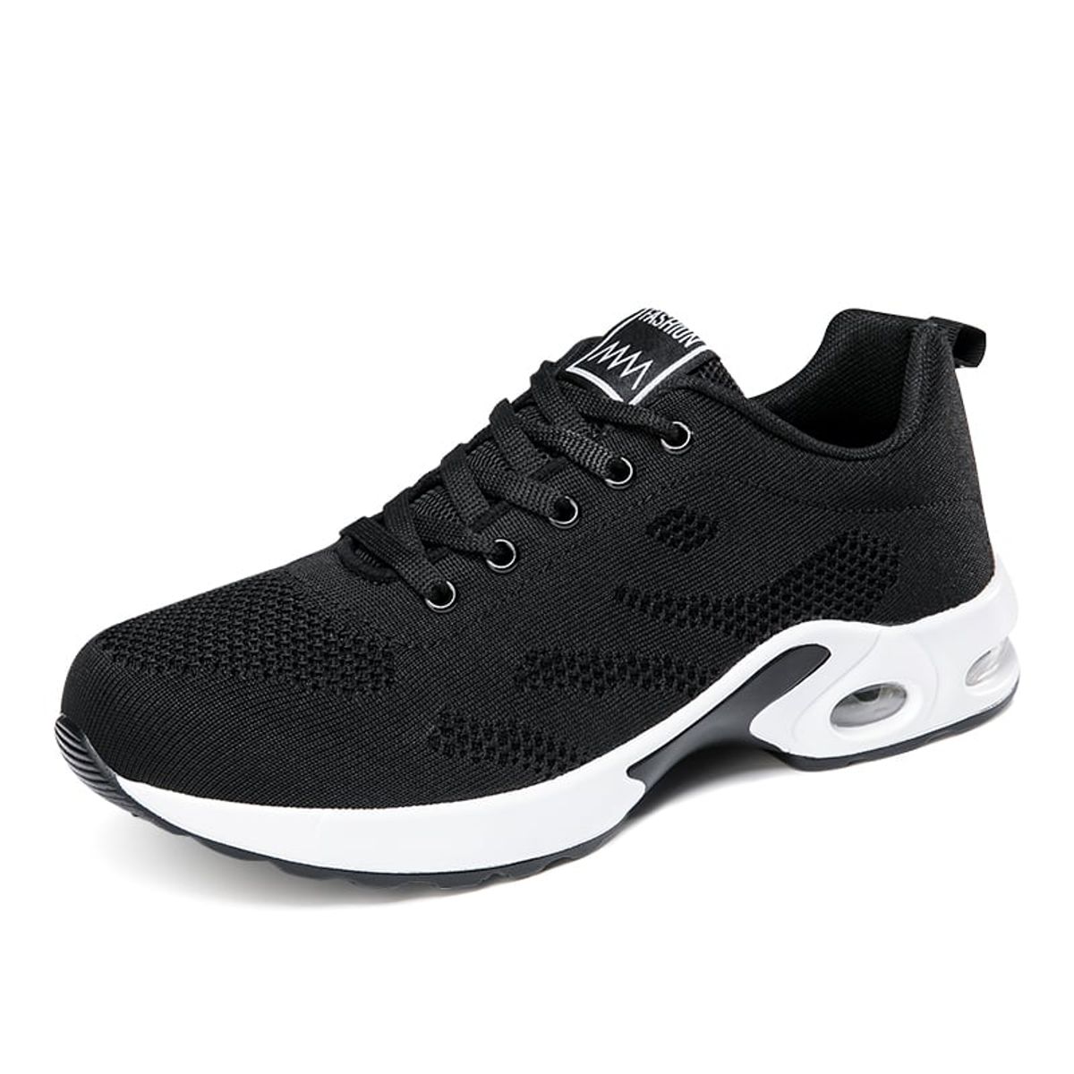 SHANDIAN - Zapatillas Plataforma Aire Mujer Negro