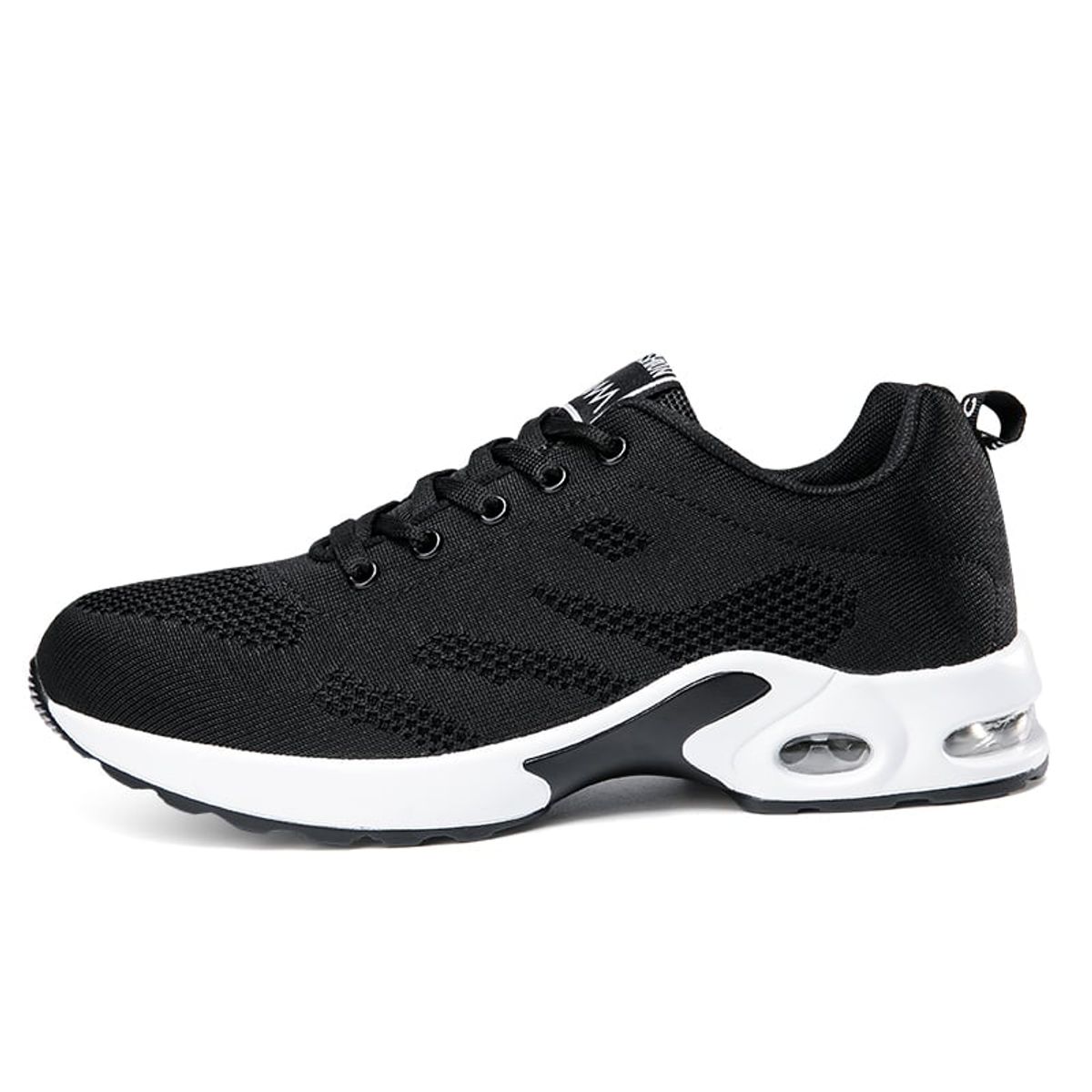 SHANDIAN - Zapatillas Plataforma Aire Mujer Negro
