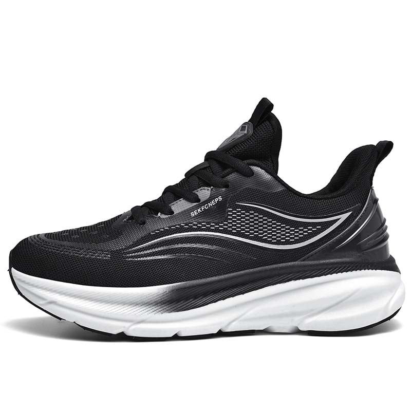 SHANDIAN - Zapatillas Running Hombre Negro