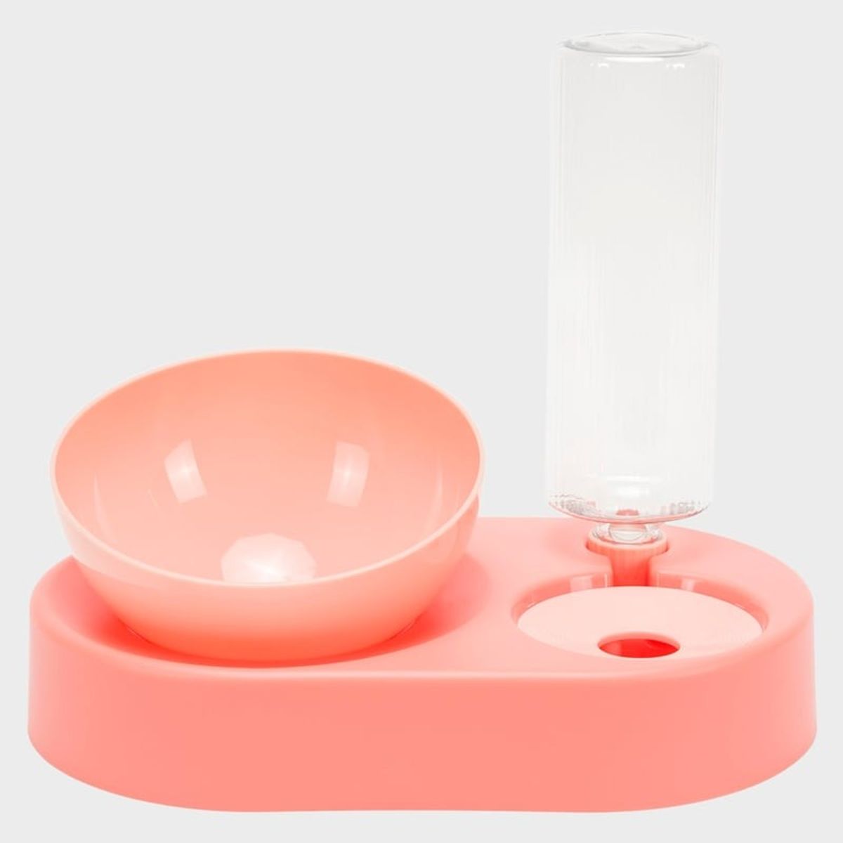 KULCAN - Comederos Mascota Plato y Bebedero Kulcan Rosa