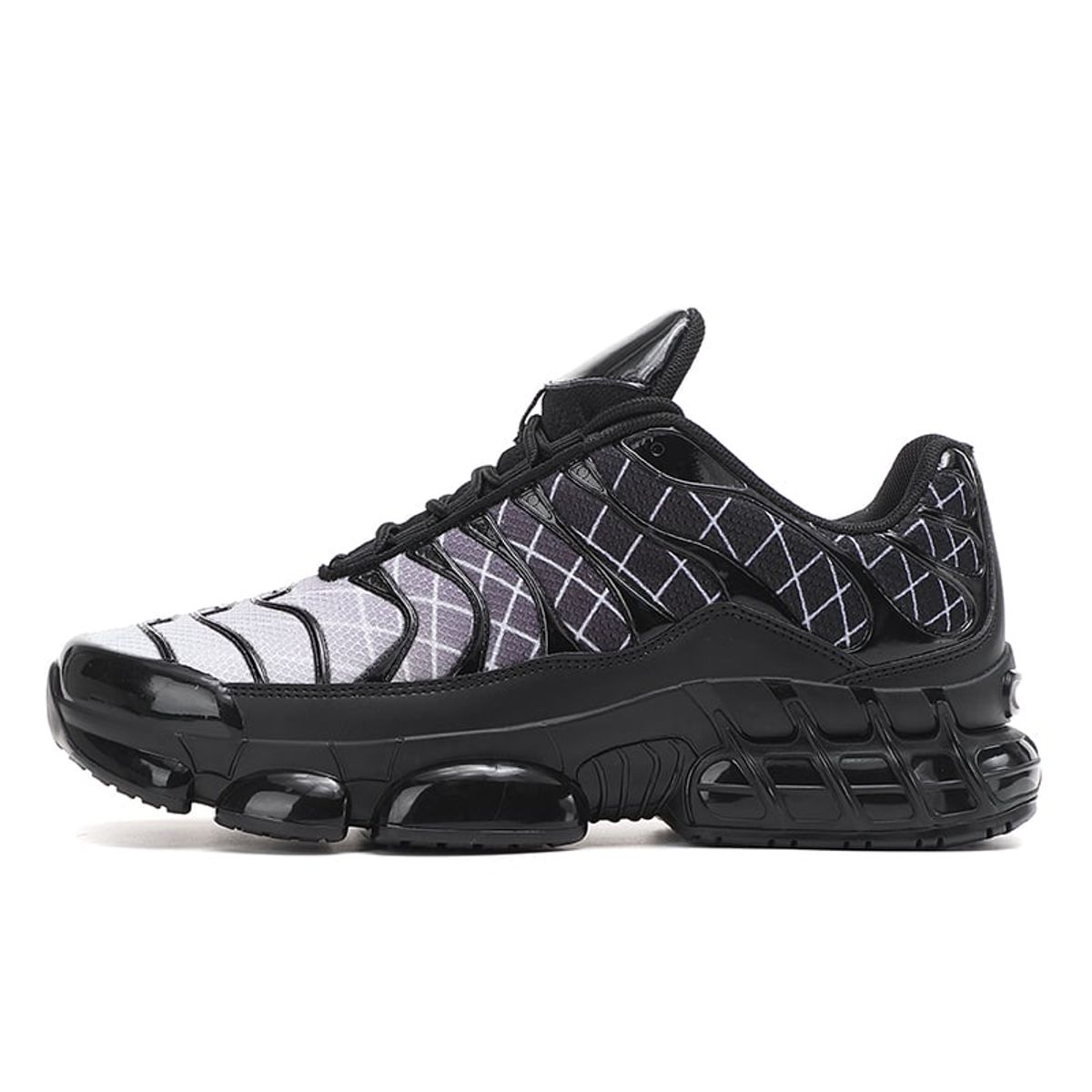 SHANDIAN - Zapatillas Running Hombre Negro