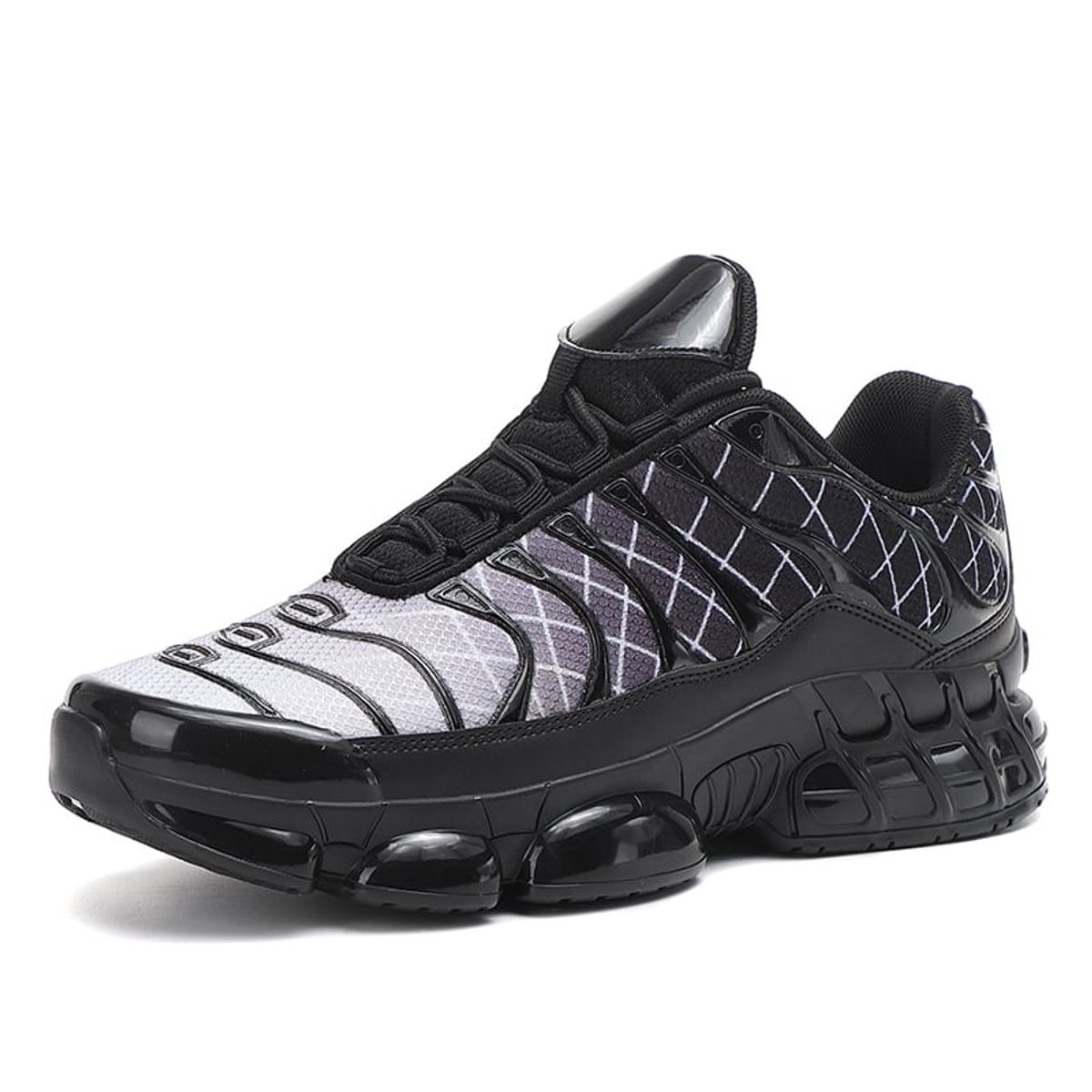 SHANDIAN - Zapatillas Running Hombre Negro