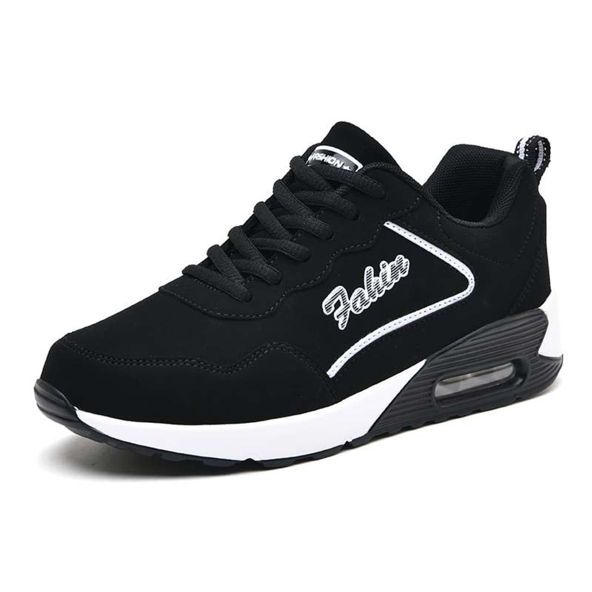 SHANDIAN - Zapatillas Plataforma Aire Mujer Negro