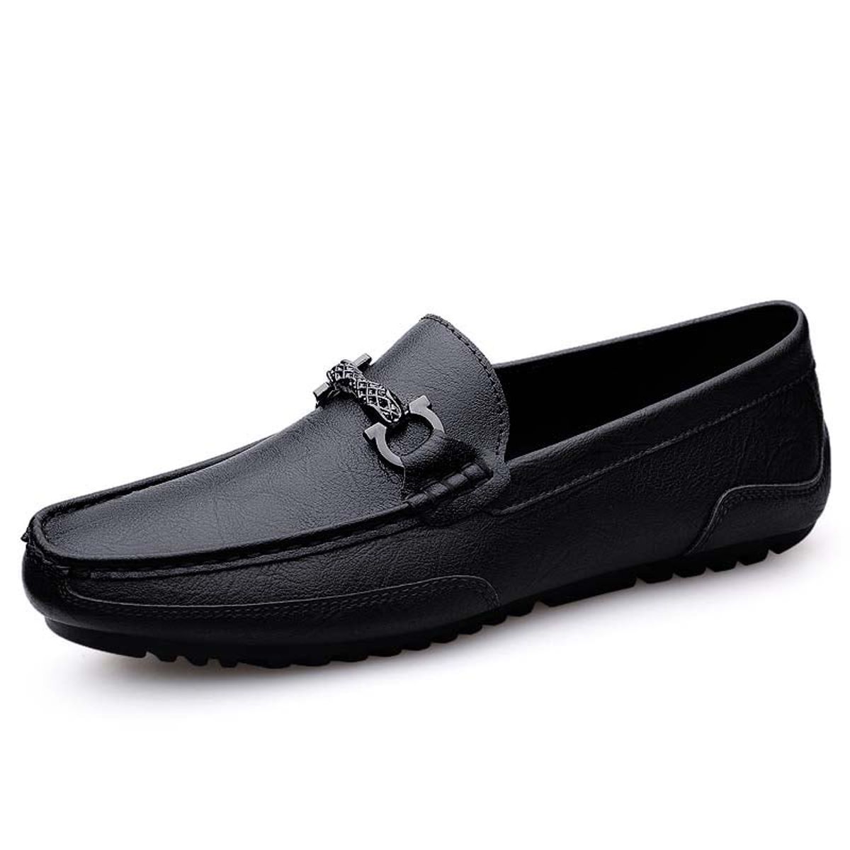 SHANDIAN - Zapato Formal Hombre Cuero Negro