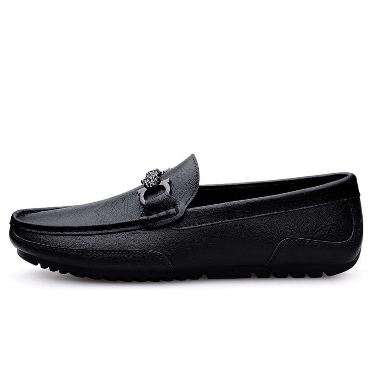SHANDIAN - Zapato Formal Hombre Cuero Negro