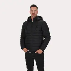 GANGSTER - Parka Monvo Negro Gangster.