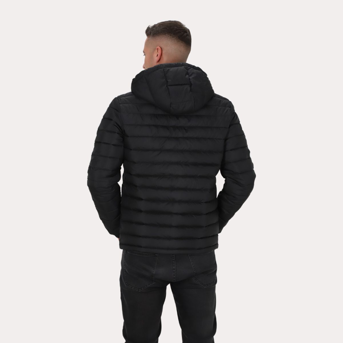 GANGSTER - Parka Monvo Negro Gangster