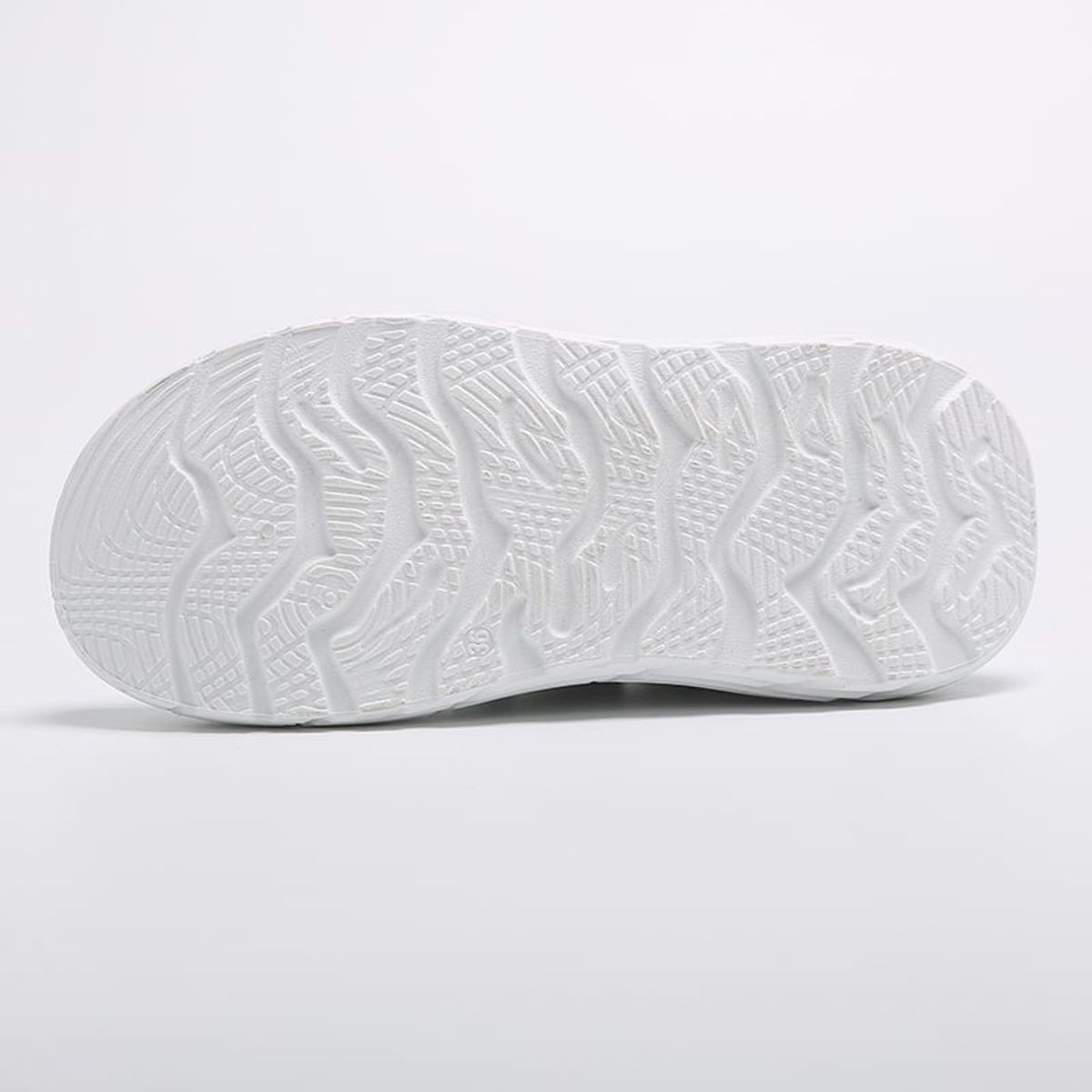 SHANDIAN - Zapatillas Plataforma Mujer Beige