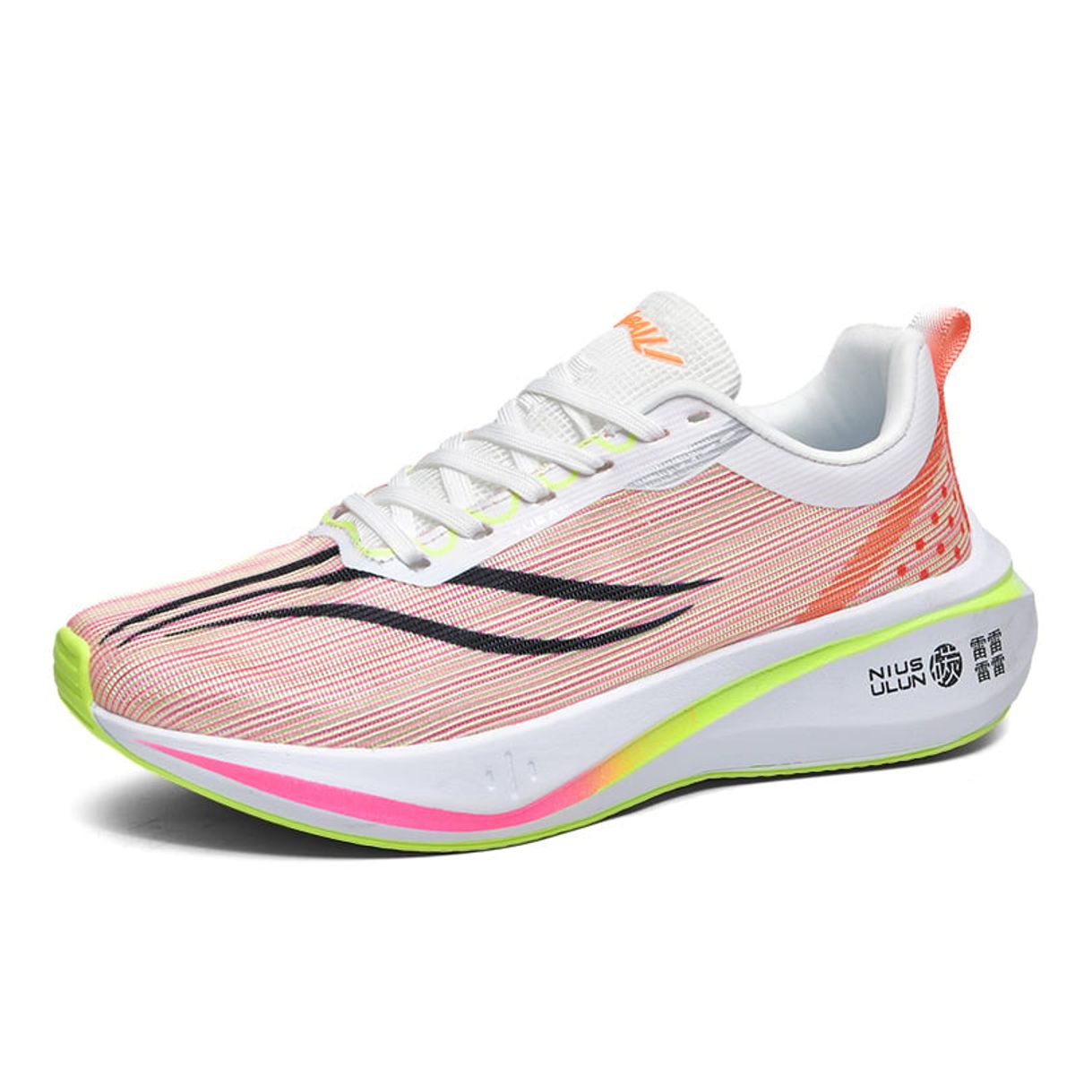 SHANDIAN - Zapatillas Running Hombre Naranja