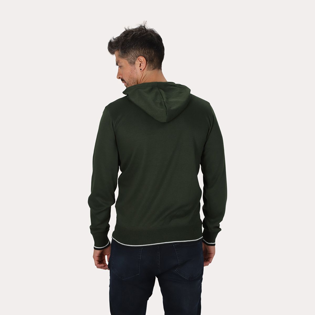 GANGSTER - Chaleco Mosaic Verde Oliva Gangster