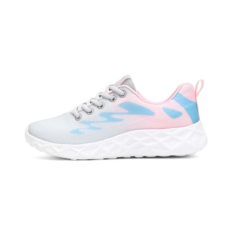 SHANDIAN - Zapatillas Running Mujer Rosa