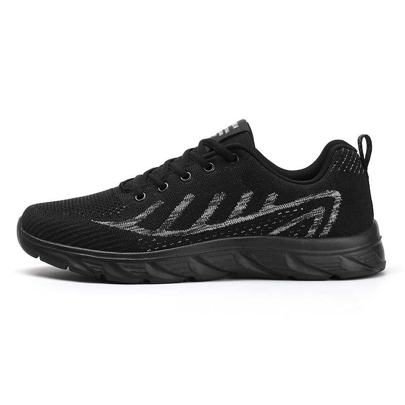 SHANDIAN - Zapatillas Running Hombre Negro