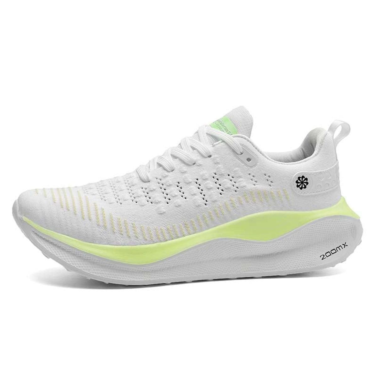 SHANDIAN - Zapatillas Running Hombre Blanco