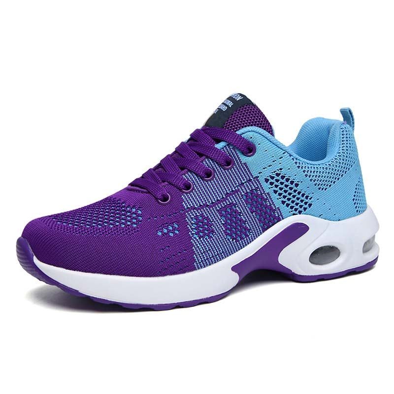 SHANDIAN - Zapatillas Plataforma Aire Mujer Violeta