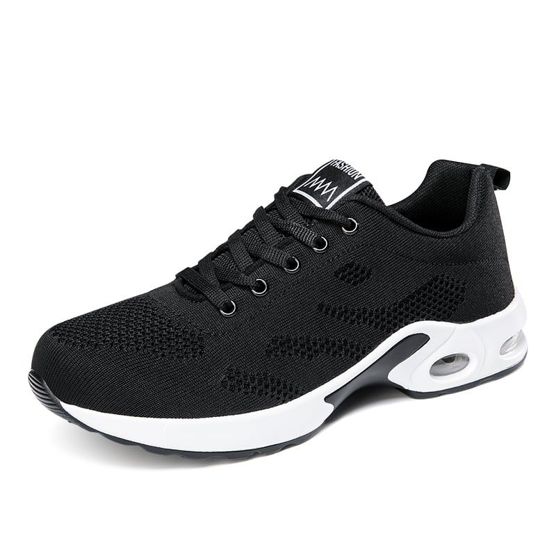 SHANDIAN - Zapatillas Plataforma Aire Mujer Negro