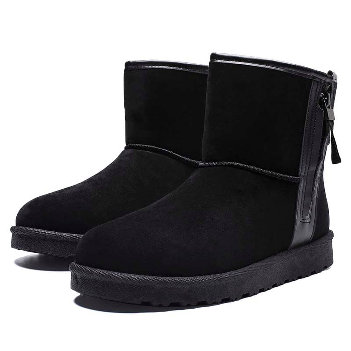 SHANDIAN - Bota temica chiporro mujer zapatos Negro