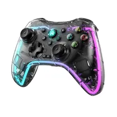 GENERICO - Control Inalambrico Luz Led NS Switch PS3 PS4 Android PC